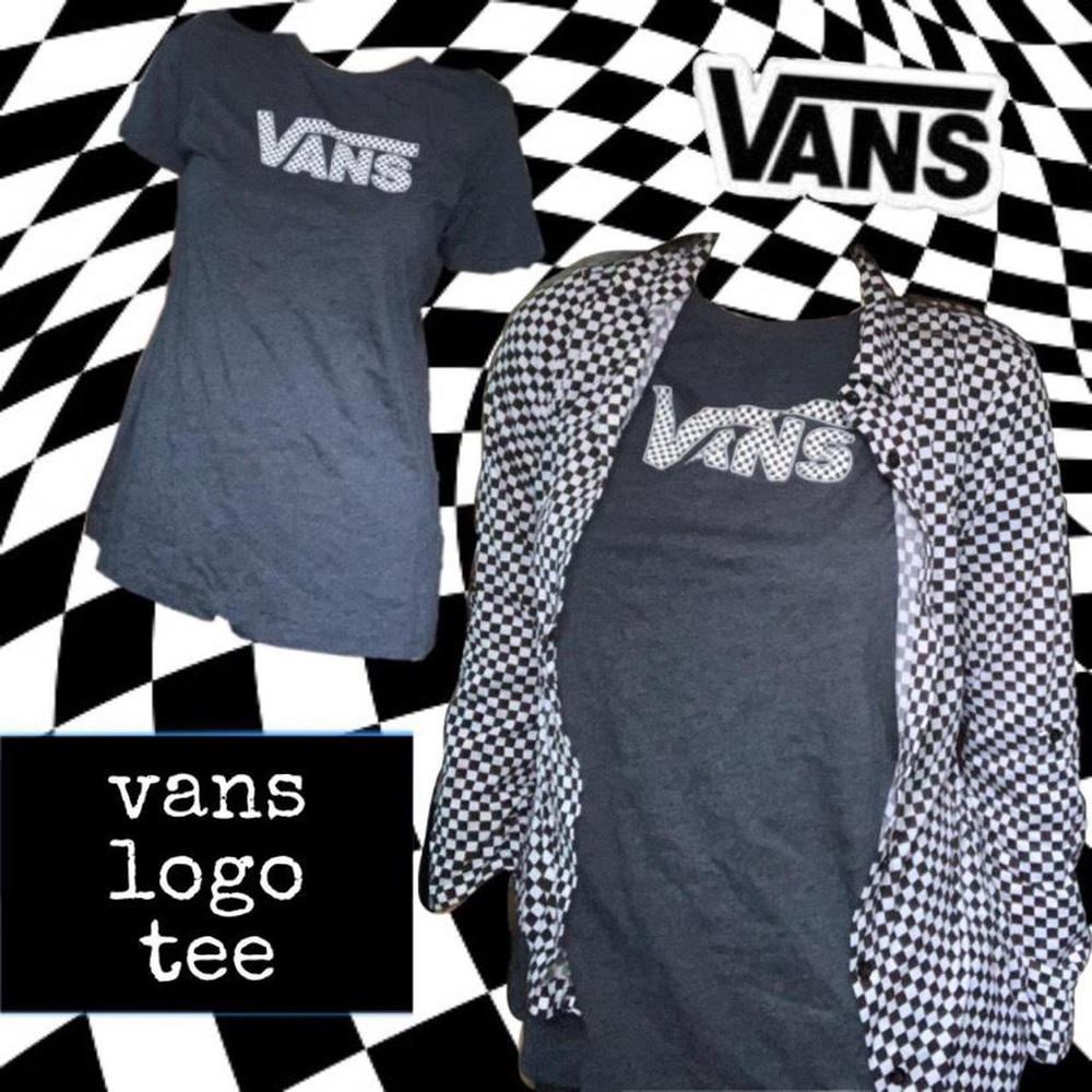 vans logo tshirt